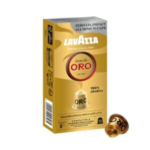 10 Kapseln Lavazza Kaffee - Qualità Oro - Nespresso Kapseln