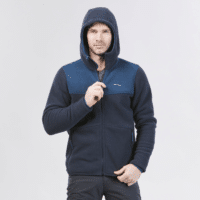 Fleecejacke Herren warm Winterwandern - SH500