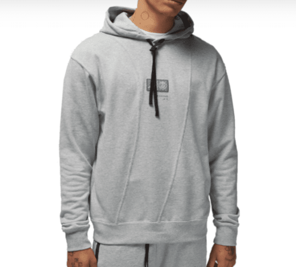 Nike Paris St. Germain Fleece Kapuzenpullover grau