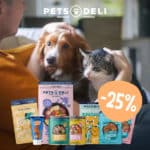 25% Neukunden-Rabatt auf Premium Tierfutter bei Pets Deli 🐶​🐱