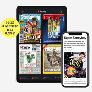 [TOP] Readly 📰 3 Monate für nur 0,99€ 📚 Playboy, GameStar, BamS, Auto Bild, Sport Bild & mehr