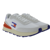 TOMMY JEANS TJM Tech Runner Sneaker in weiß-blau-rot