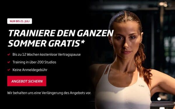 Fitness First gratis