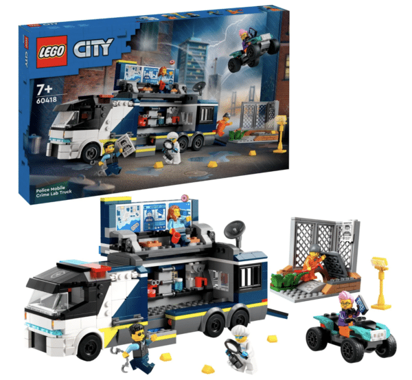 LEGO_60418_City_Polizeitruck_mit_Labor_Konstruktionsspielzeug