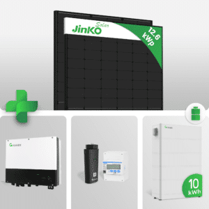 PV 12kw Komplettanlage Jinko Solar Full Black 425W