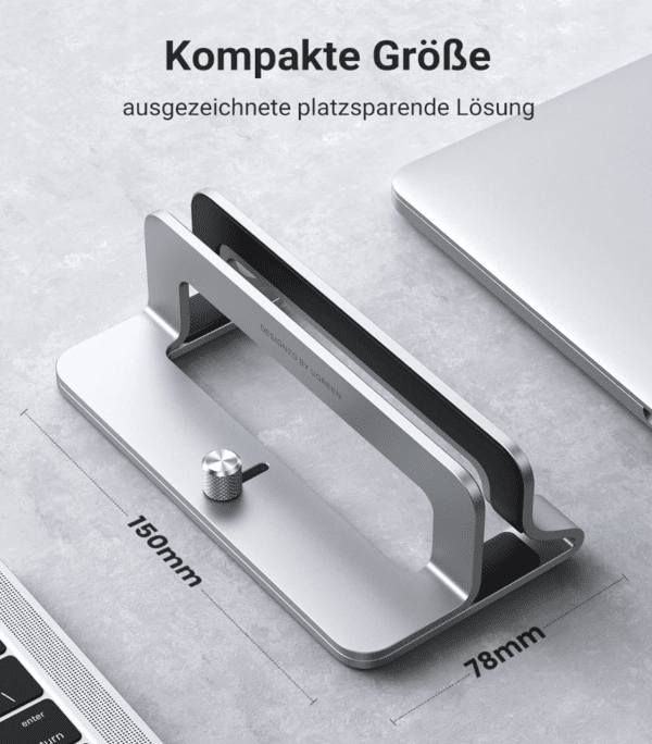 UGREEN Vertikaler Laptop Ständer Aluminium Vertikal Stand