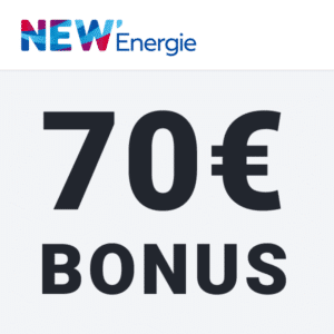 70€ Bonus ⚡️ NEW Energie: Strom & Gas wechseln + Bis zu 300€ Neukundenprämie abstauben