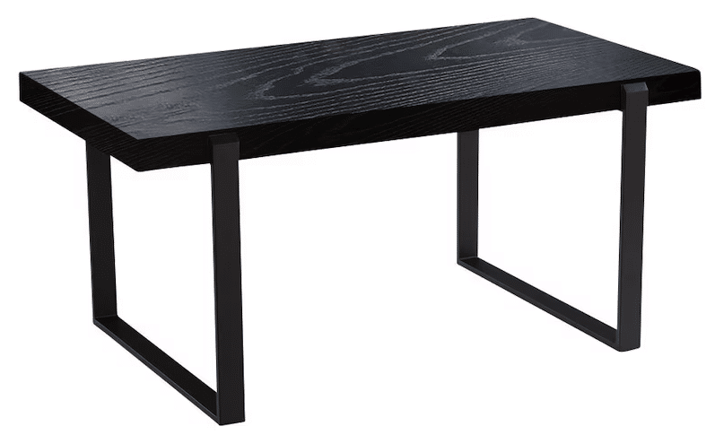 CASAVANTI Esstisch 160 x 90 cm Eiche schwarz