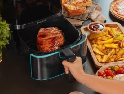 Cecotec Heissluftfritteuse 55 L   Cecofry Full InoxBlack 5500 Pro