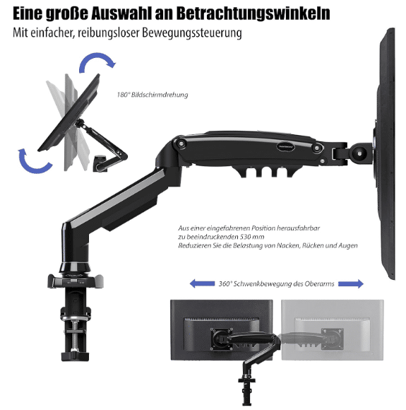 Invision Monitor Halterung für 17-27 Zoll