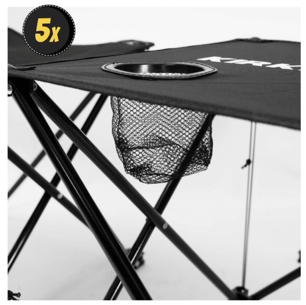 KIRKJUBUR 22Stjaerna22 5er Set Campingstuehle mit Tisch schwarz3 KIRKJUBUR_22Stjaerna22_5er
