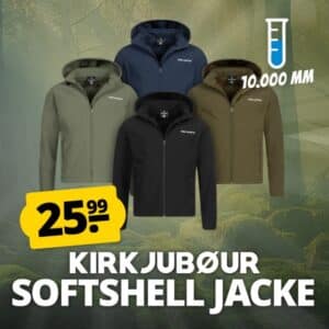 KIRKJUBUR Hestur Herren SOFTSHELLjacke