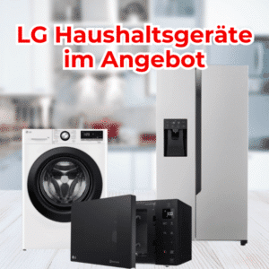 🤩 MediaMarkt: LG Haushaltsgeräte reduziert - z.B. LG F4WV4085 Serie 4 Waschmaschine