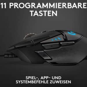 Logitech G502 HERO High Performance Gaming Maus