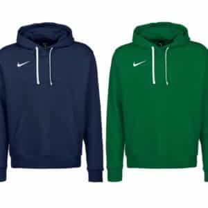 NIKE Park 20 Herren Hoody Sweat Pullover Baumwoll Pullover Kapuzen Pullover Langarm Shirt CW6894 Blau oder Gruen