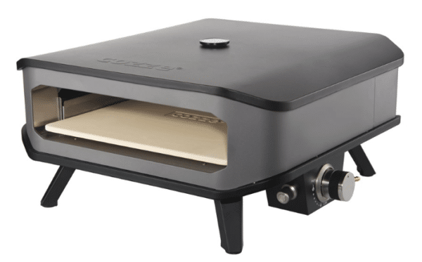 cozze 17“ Pizzaofen für Gas mit Thermometer und Pizzastein
