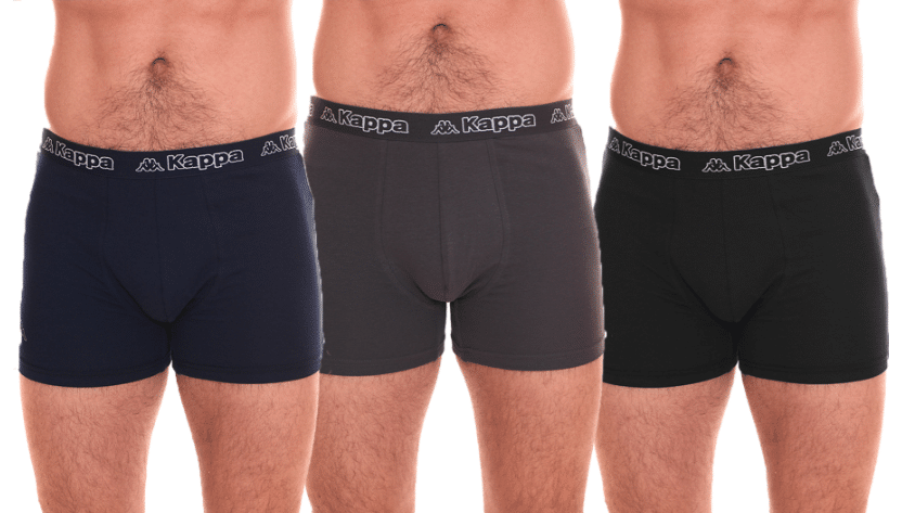 10er Pack Kappa Herren Boxershorts Baumwoll Unterwaesche mit Logo Patch Baumwoll Stretch 711168 Schwarz Blau oder Grau e1720277129168 10er_Pack_Kappa_Herren_Boxershorts_Baumwoll-Unterwaesche_mit_Logo-Patch_Baumwoll-Stretch_711168_Schwarz_Blau_oder_Grau