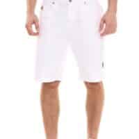 U.S. POLO ASSN. Abel Herren Chino Shorts nachhaltige Baumwoll Bermuda 157 59799 52940 401 Weiss