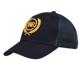 YOUNG RECKLESS Baseball Cap mit Logo Print Trucker Cap 700003 Navy Young & Reckless, Snapback Cap