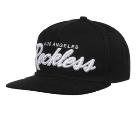 YOUNG RECKLESS National Glory Ethno Baseball Cap mit Schriftzug Stickerei Base Cap 700017 Schwarz Young & Reckless, Snapback Cap