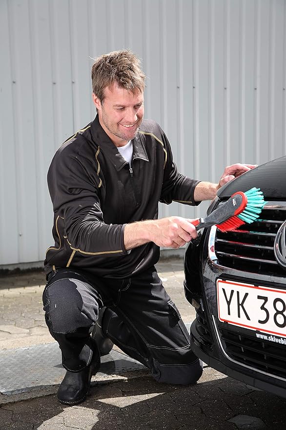 VIKAN 524652 ERGO BUERSTE Polypropylen Fasern Borsten gesplisst weich Gummikante 1 VIKAN 524652 ERGO BUERSTE Polypropylen Fasern Borsten gesplisst weich Gummikante 1