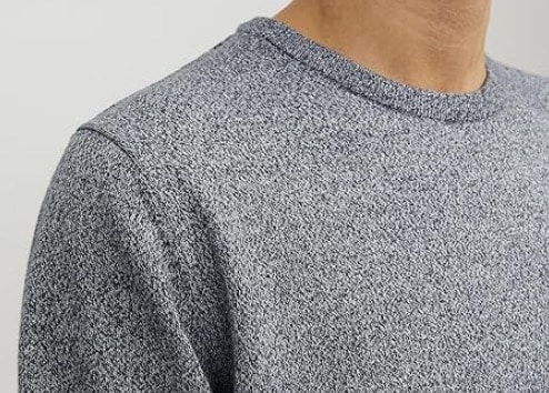 Jack Jones Strickpulli grau