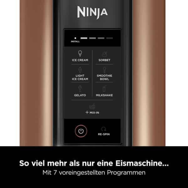 Ninja NC300 Eismaschine Edelstahl Kupfer Schwarz 473 ml 2