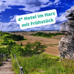 Jetzt ab 89€ p.P. ⛰️ 4* Hotel mit Frühstück in Thale (Harz) mit top Lage 🚠 ab 2 Übernachtungen