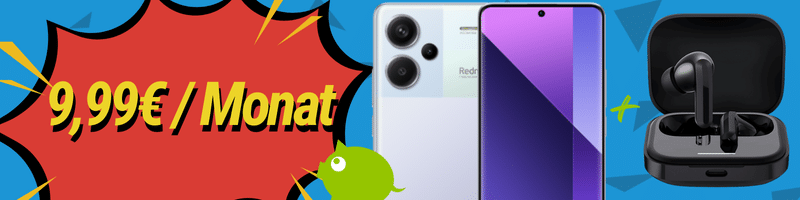 Xiaomi Redmi Note 13 Pro Plus 5G + Redmi Buds 5 MediaMarkt Tarifwelt Geburtstag