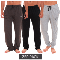 2er_Pack_HARVEY_MILLER_POLO_CLUB_Herren_Pyjamahose_Baumwoll-Hose_duenne_Schlaf-Hose_mit_Taschen_Sparpack_Schlafanzug_Dunkelgrau_Schwarz_oder_Hellgrau