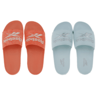 Reebok FULGERE und CLASSIC Sommer-Sandalen Badelatschen mit Logo-Aufdruck Rosa oder Hellblau