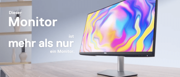 Dell 27 Zoll 4K-UHD-USB-C-Monitor – S2722QC