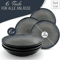 Suppenteller 6er Set Ibiza
