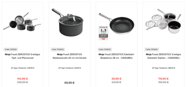 ninja töpfe pannen