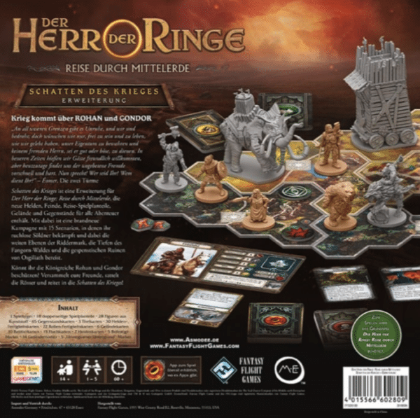 Asmodee Der Herr der Ringe Reise durch Mittelerde1 Asmodee Der Herr der Ringe Reise durch Mittelerde