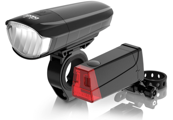 DANSI Fahrradleuchten-Set StVZO I LED-Fahrradlicht I Rad-Licht hell vorne