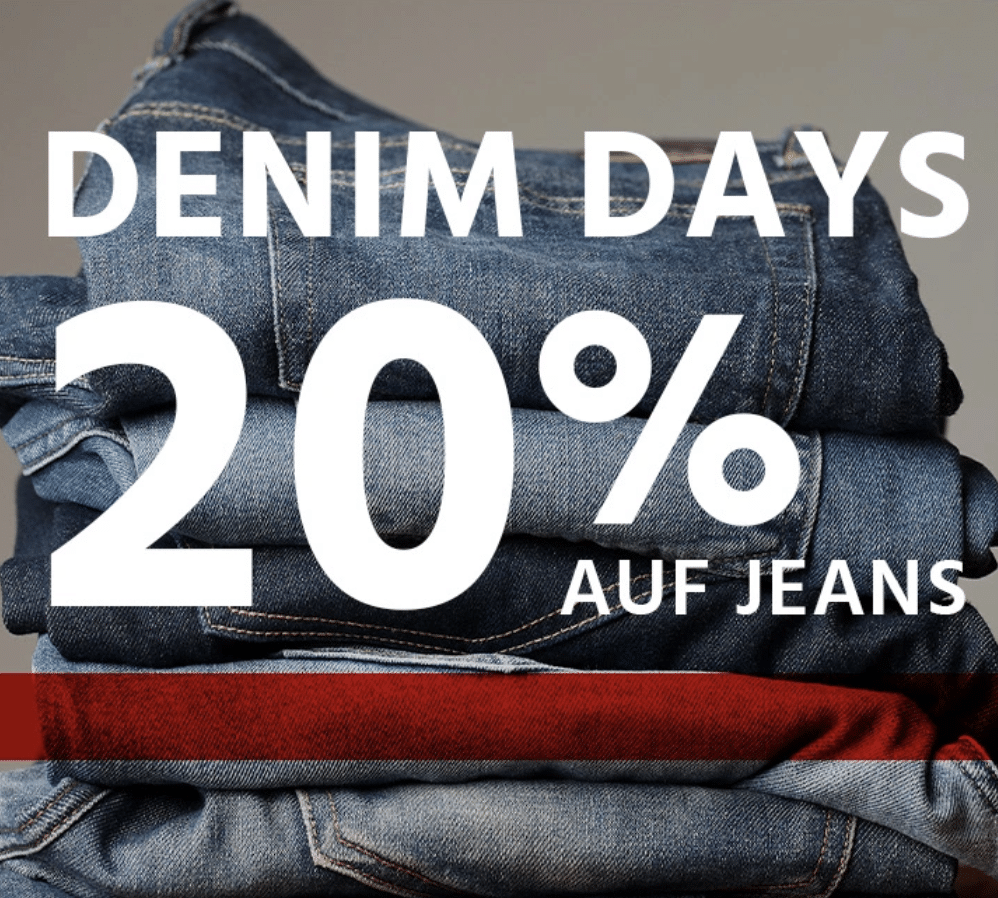 ๐ Jeans-Direct: 20% auf alle Jeans im Sortiment! - MyTopDeals