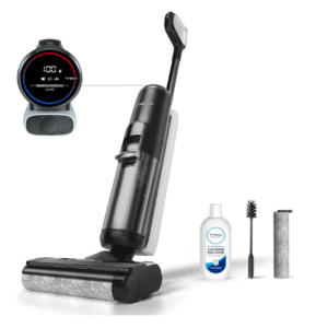 Tineco Floor One S5 Smart Nass-Trocken-Sauger mit iLoop Technologie, All-in-One-Nass Trockensauger Kabellos mit Dual-Tank-Design | Selbstreinigung LED-Display für Harte Boden, Tierhaare