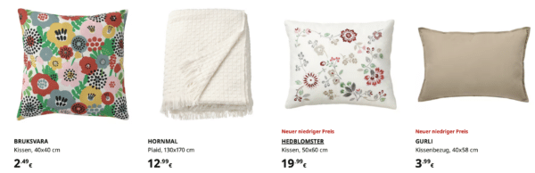 ikea plaids und kissen