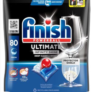 Finish Ultimate Infinity Shine Spuelmaschinentabs  Geschirrspueltabs fuer ultimative Reinigung Fettloesekraft und Glanz mit Schut 2025 05 26 09 55 56