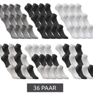 36 Paar JACK  JONES Short Sock Sneaker Socken