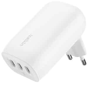 Belkin BoostCharge USB C Ladegeraet mit DREI Anschluessen und PPS 67 W USB C PD 3.1 iPhone Schnellladegeraet fuer die iPhone 16  2024 12 02 13 47 13