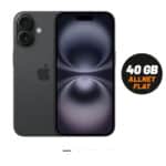Letzte Chance ⏰ Eff. 0,86€ 🔥 [Vodafone + 5G] Apple iPhone 16 für 99,99€ + Klarmobil Allnet mit 40GB 5G für 29,99€ mtl. (keine AG!)