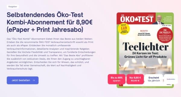 OEko Test kombi
