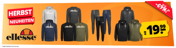 ellesse Herbst Neuheiten AFFILIATE DEU 1