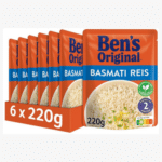 [Letzte Chance] 6er Pack Ben's Original Express Reis 🍚 Basmatireis & viele weitere Sorten (6x220g)