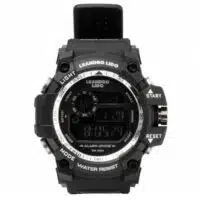LEANDRO LIDO Monza Unisex Sport Uhr schwarz weiss