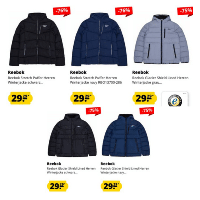 Reebok Jacken
