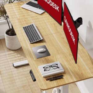 SANODESK Hoehenverstellbarer Schreibtisch 110 x 60 cm mit KOMPLETTE TISCHPLATTE Schreibtisch Hoehenverstellbar Elektrisch Ergonom 2025 01 13 14 54 57