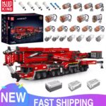 [Letzte Chance] 🏗 Mould King LTM 11200 Kran (1,60 m Höhe, 8.500 Bausteine, 20 Motoren, 3 Akkus)
